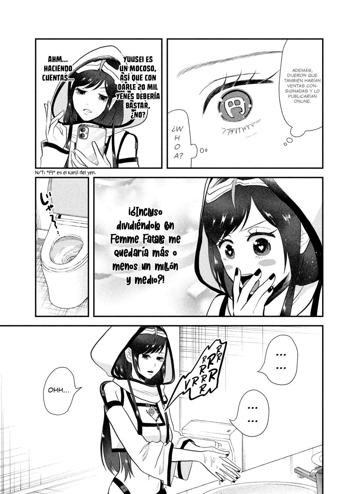 Heisei Haizanhei ⭐ Sumire-chan (Serialización) Capitulo 11: La Mujer que Titubea página 6