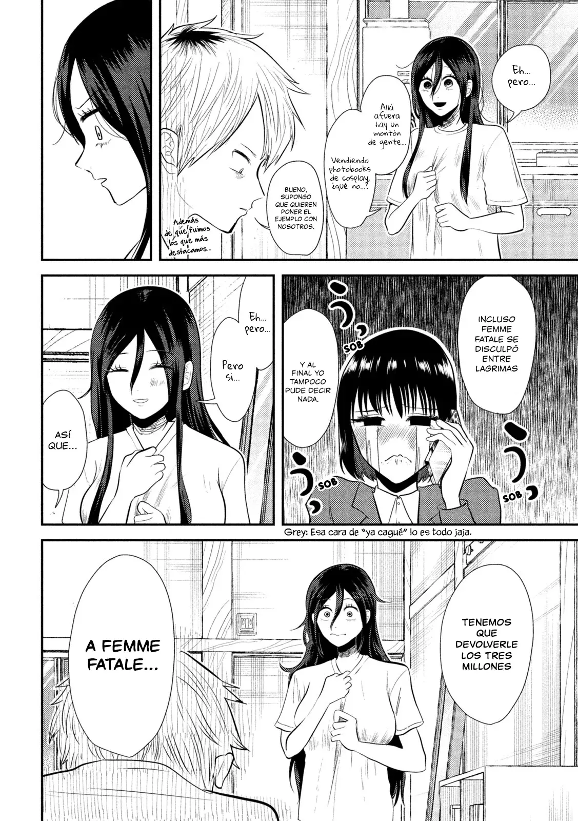 Heisei Haizanhei ⭐ Sumire-chan (Serialización) Capitulo 12: La Mujer que lo Perdió Todo página 10