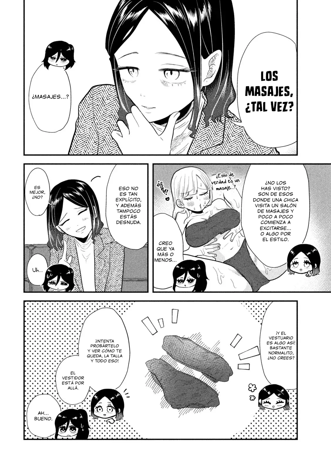 Heisei Haizanhei ⭐ Sumire-chan (Serialización) Capitulo 15: La Mujer y "Sé que es solo un masaje, pero se está sintiendo demasiado bien, no sé que hacer *Splurt*" página 11