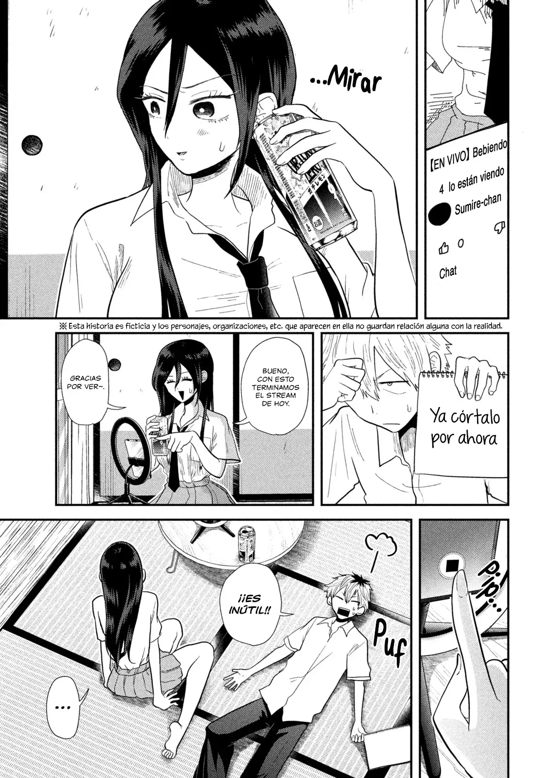 Heisei Haizanhei ⭐ Sumire-chan (Serialización) Capitulo 15: La Mujer y "Sé que es solo un masaje, pero se está sintiendo demasiado bien, no sé que hacer *Splurt*" página 4