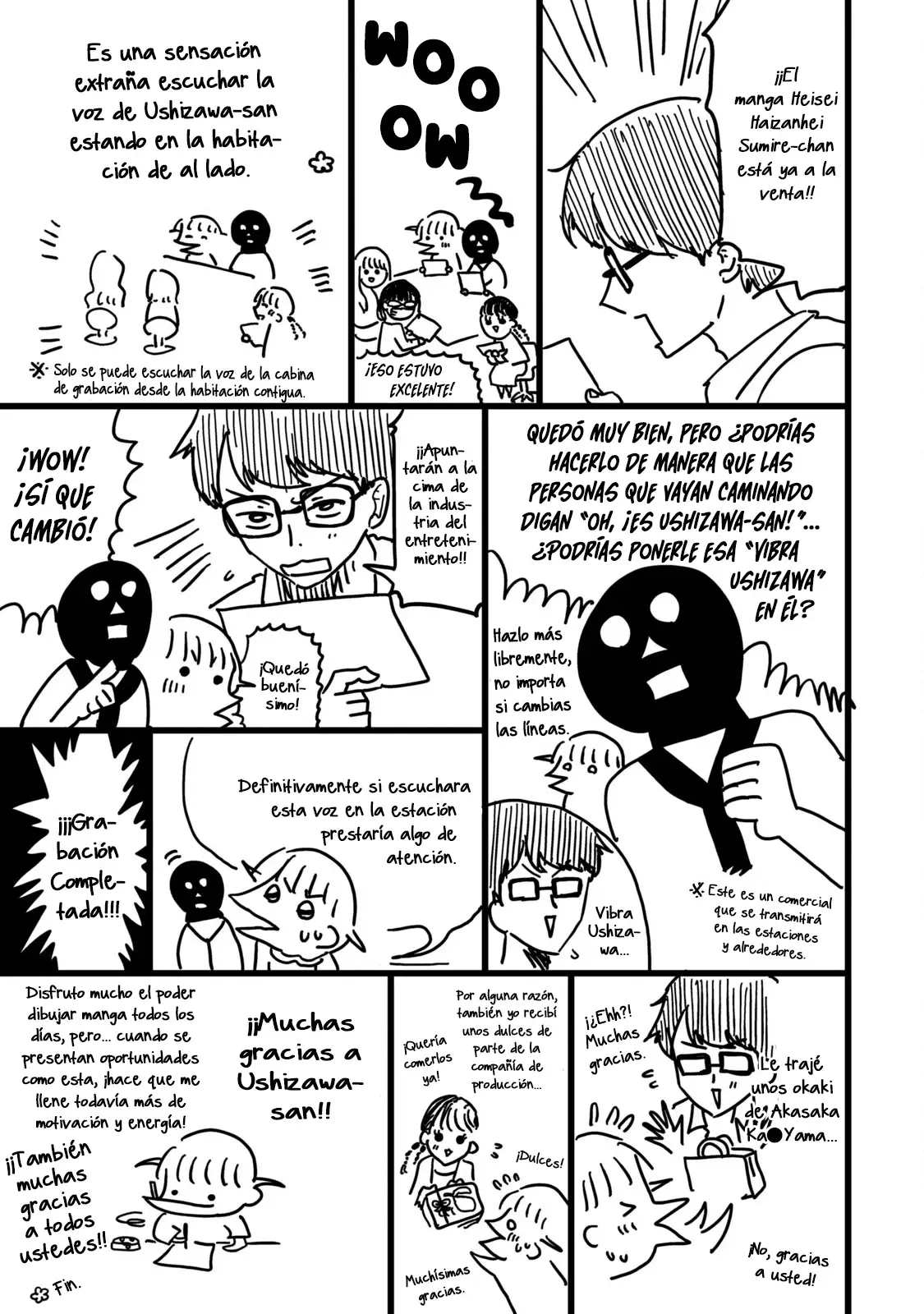Heisei Haizanhei ⭐ Sumire-chan (Serialización) Capitulo 16.5: Extras del Volumen 2 página 10