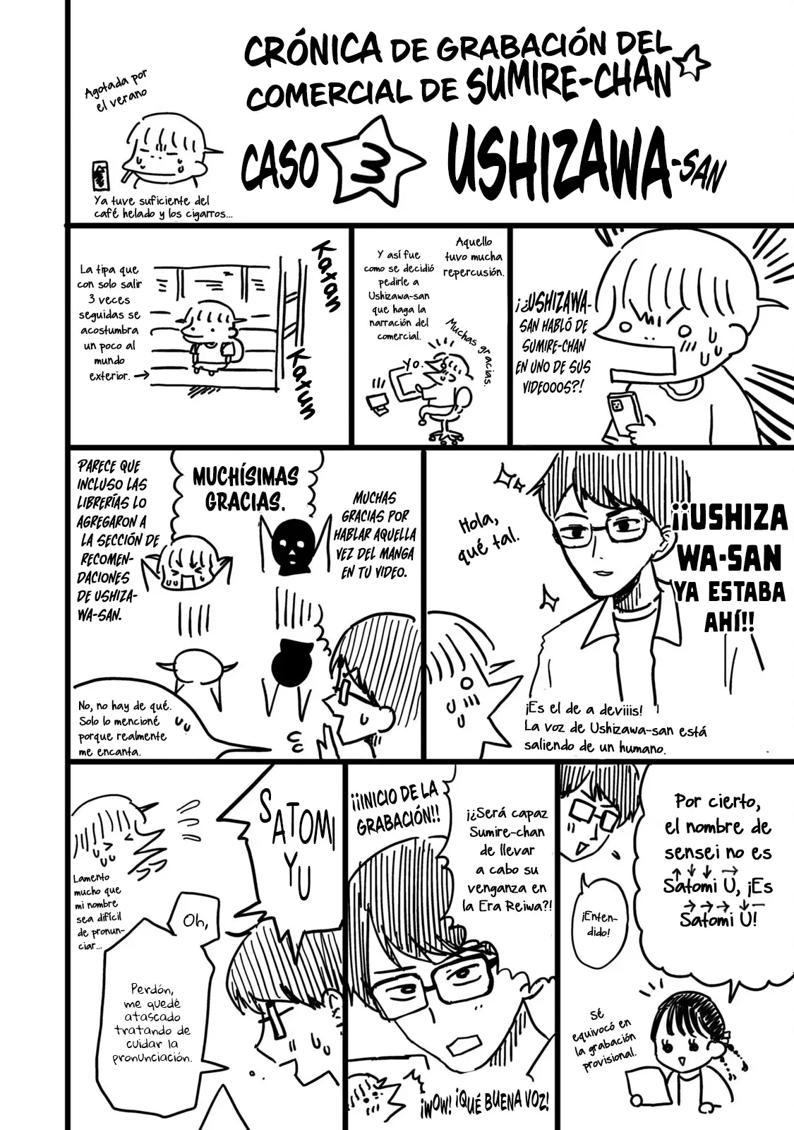 Heisei Haizanhei ⭐ Sumire-chan (Serialización) Capitulo 16.5: Extras del Volumen 2 página 9
