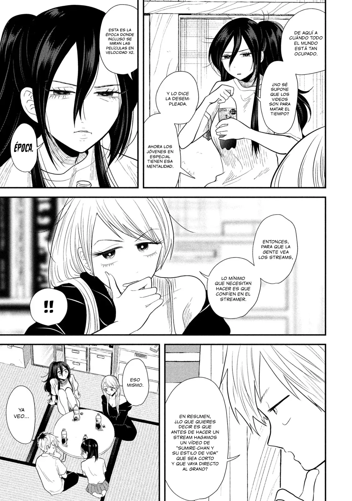 Heisei Haizanhei ⭐ Sumire-chan (Serialización) Capitulo 18: Tres Mujeres, Tres Mundos página 16