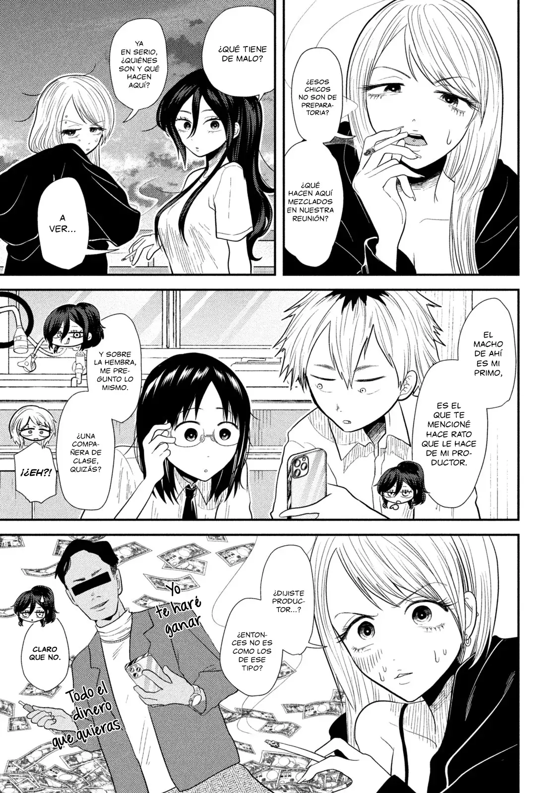 Heisei Haizanhei ⭐ Sumire-chan (Serialización) Capitulo 18: Tres Mujeres, Tres Mundos página 6