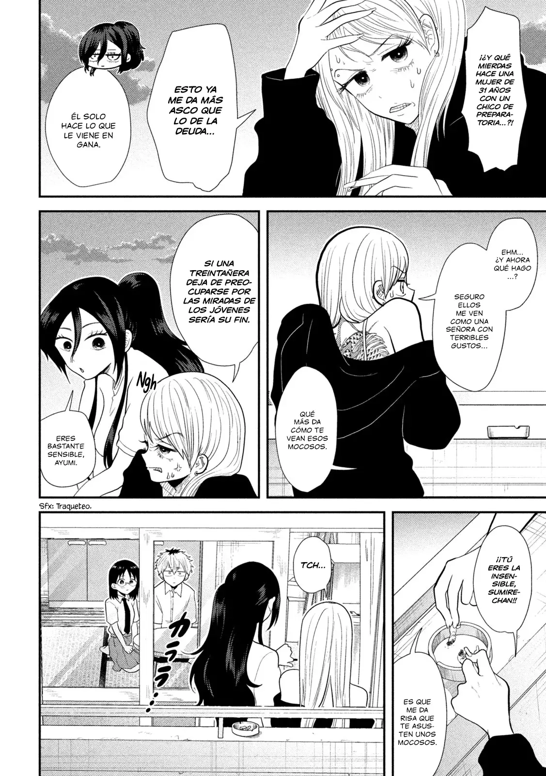 Heisei Haizanhei ⭐ Sumire-chan (Serialización) Capitulo 18: Tres Mujeres, Tres Mundos página 7