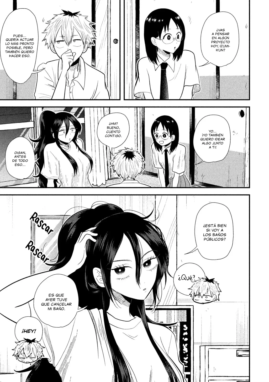 Heisei Haizanhei ⭐ Sumire-chan (Serialización) Capitulo 19: La Mujer que Canceló su Baño página 12