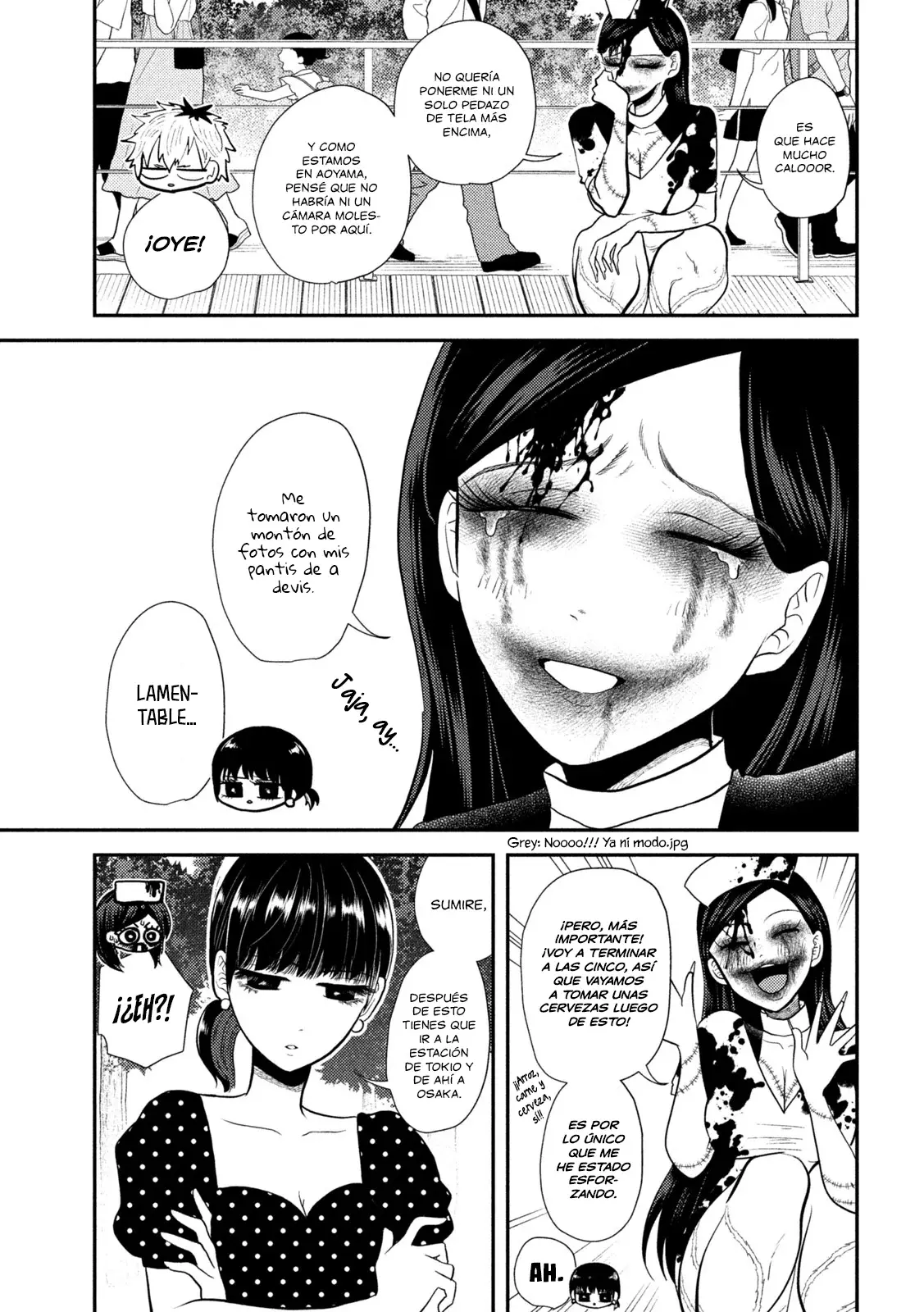 Heisei Haizanhei ⭐ Sumire-chan (Serialización) Capitulo 22: La Mujer que Trabaja fuera de Casa página 10