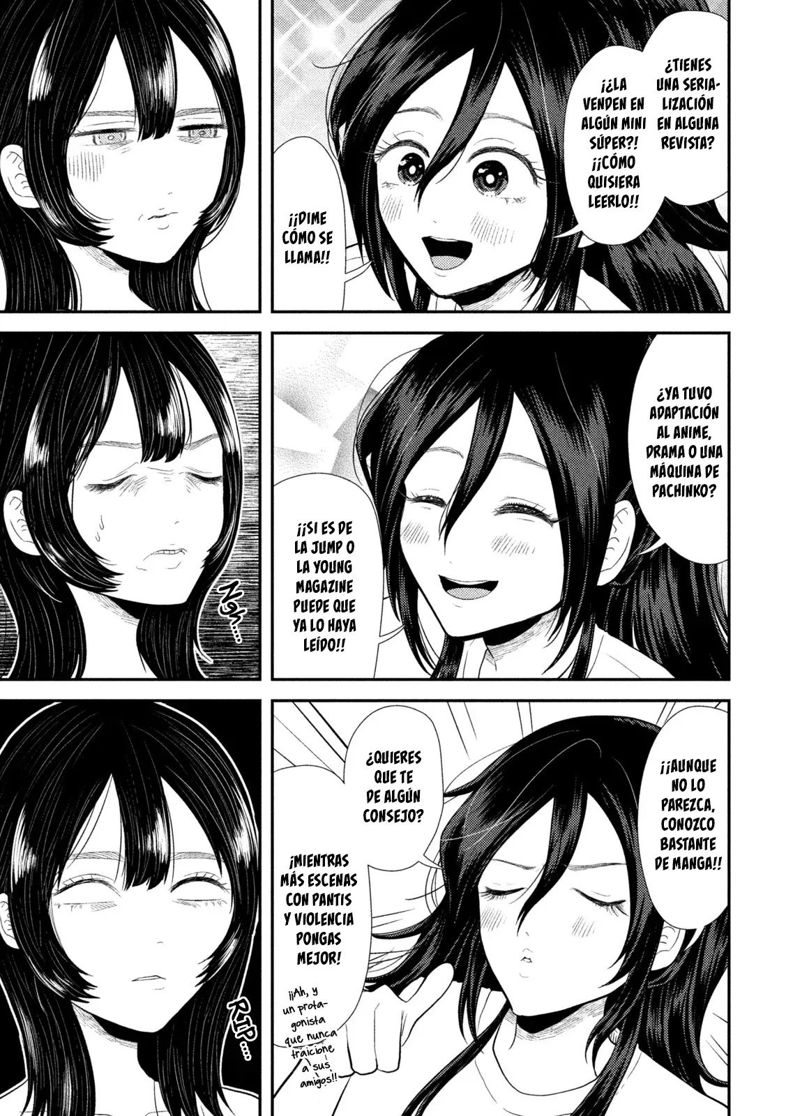 Heisei Haizanhei ⭐ Sumire-chan (Serialización) Capitulo 31: La Mujer que Huye página 8