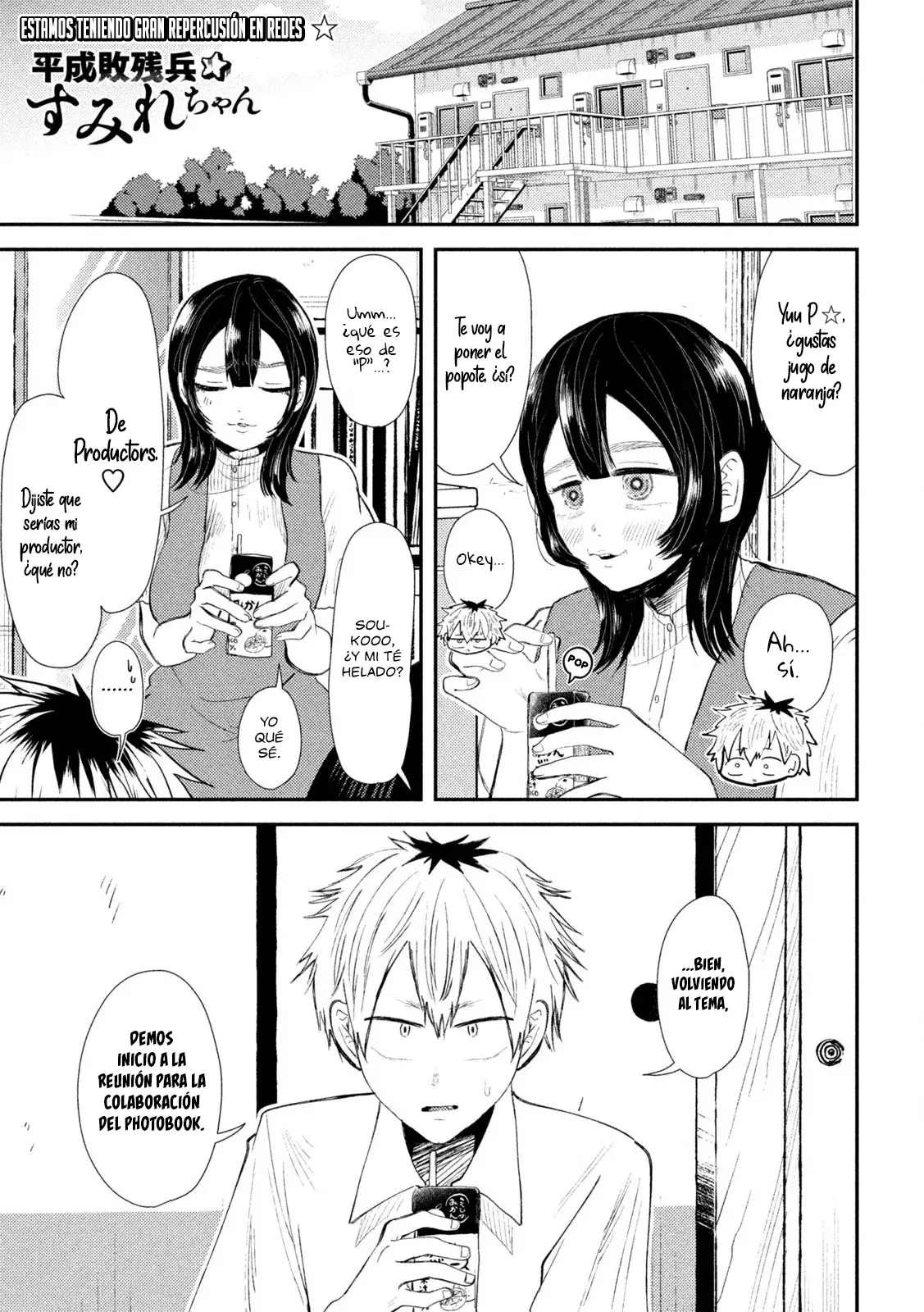 Heisei Haizanhei ⭐ Sumire-chan (Serialización) Capitulo 33: El Triángulo Diabólico de Mujeres página 2
