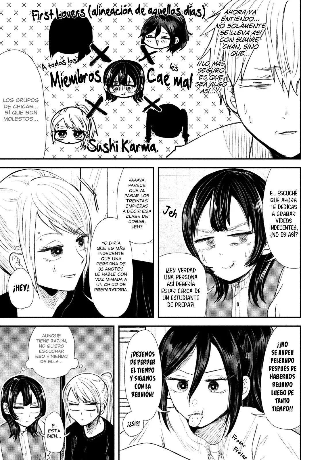 Heisei Haizanhei ⭐ Sumire-chan (Serialización) Capitulo 33: El Triángulo Diabólico de Mujeres página 7