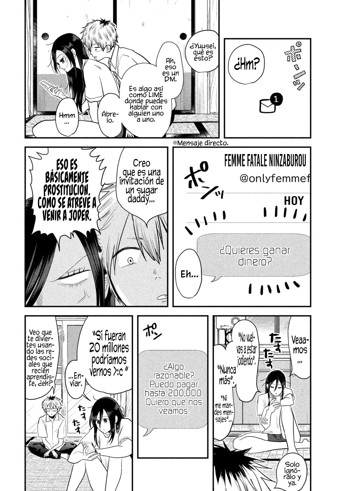 Heisei Haizanhei ⭐ Sumire-chan (Serialización) Capitulo 4: La mujer que postea página 15