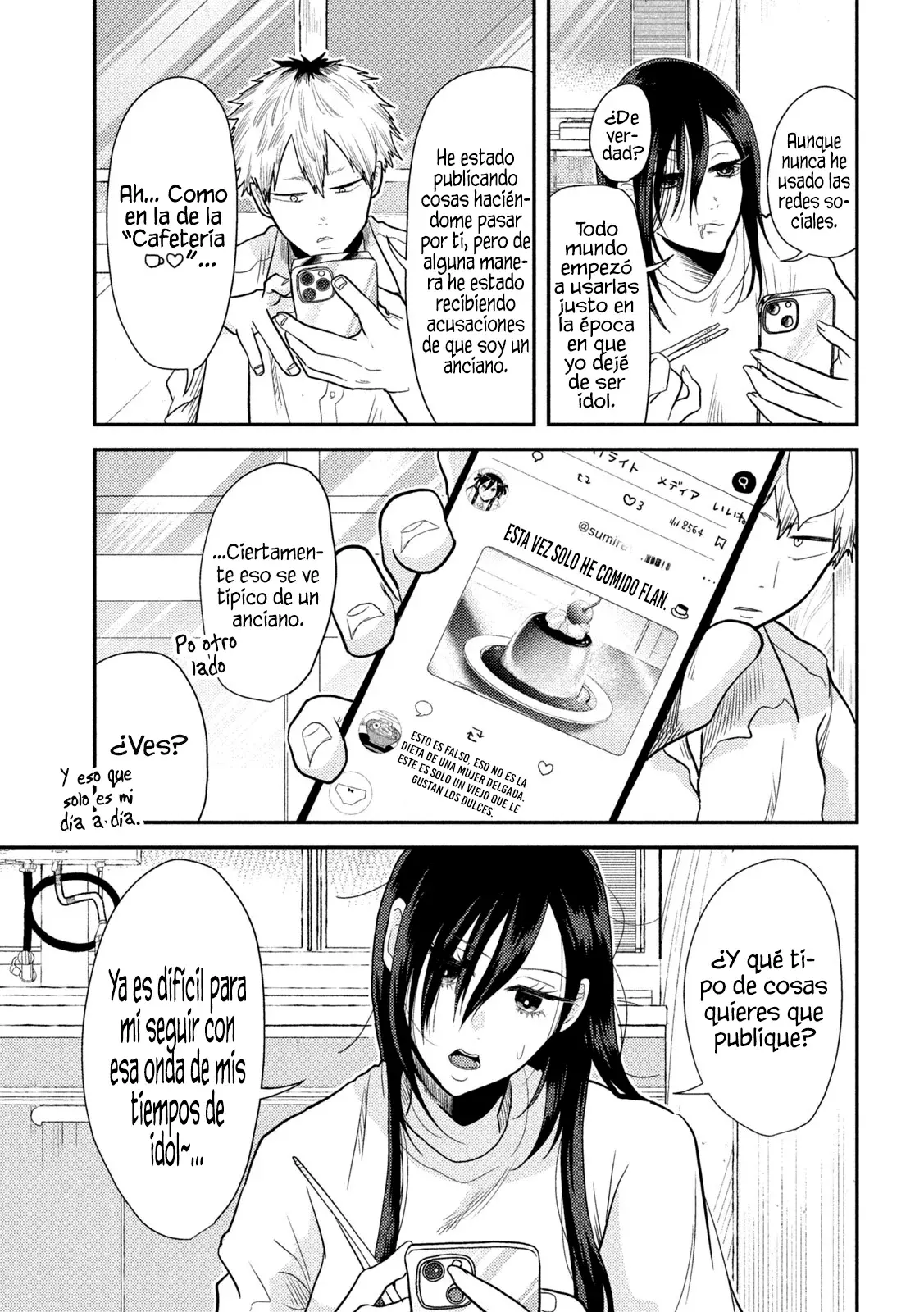 Heisei Haizanhei ⭐ Sumire-chan (Serialización) Capitulo 4: La mujer que postea página 6
