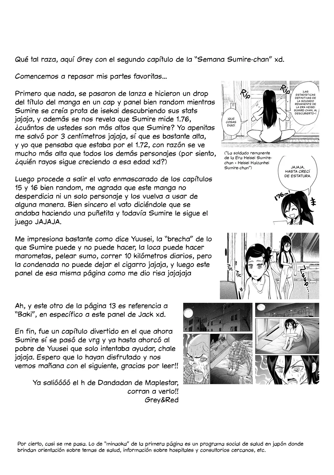 Heisei Haizanhei ⭐ Sumire-chan (Serialización) Capitulo 40: La Mujer Prohibida página 20