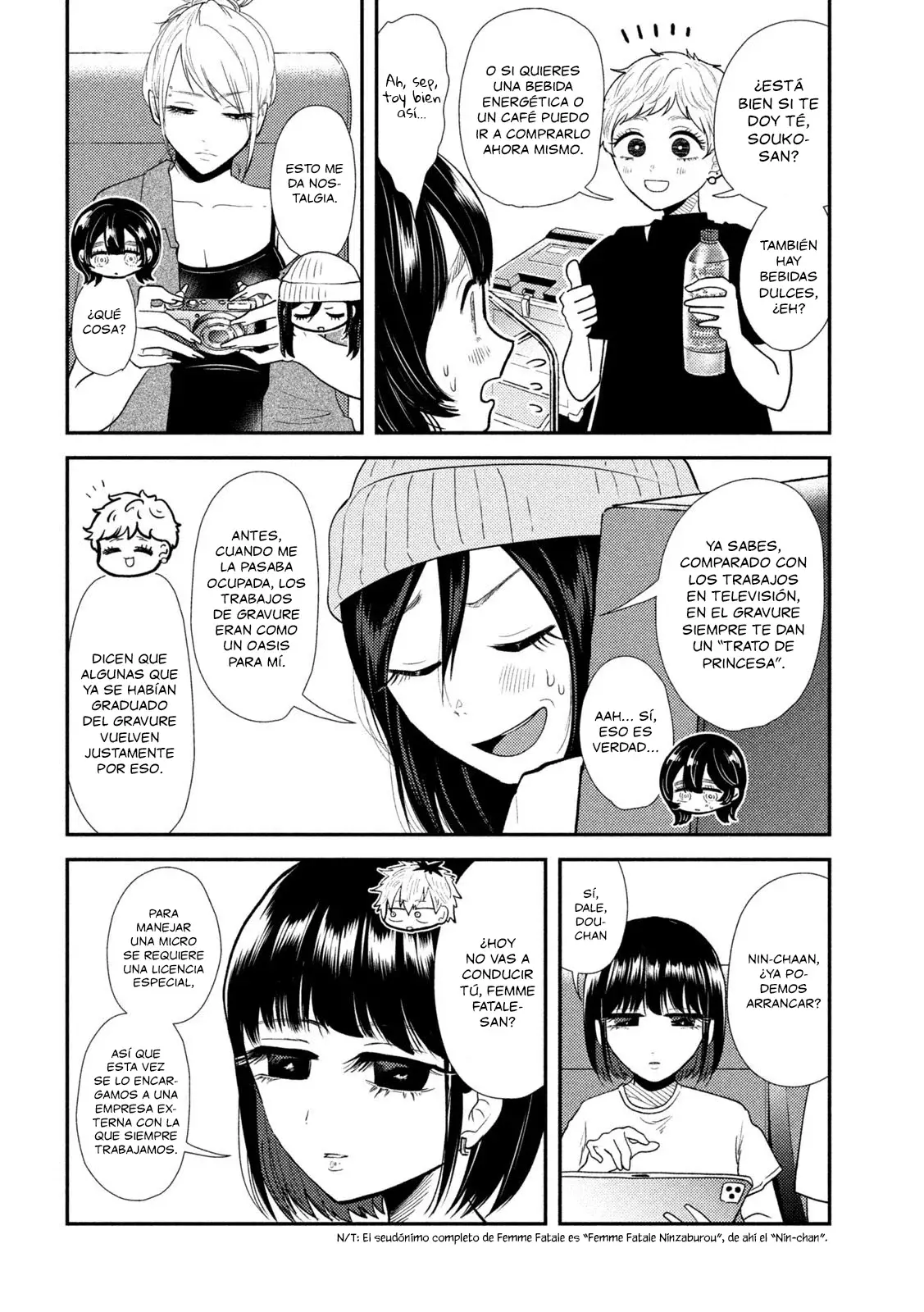 Heisei Haizanhei ⭐ Sumire-chan (Serialización) Capitulo 42: La Mujer que se Deja Llevar página 10
