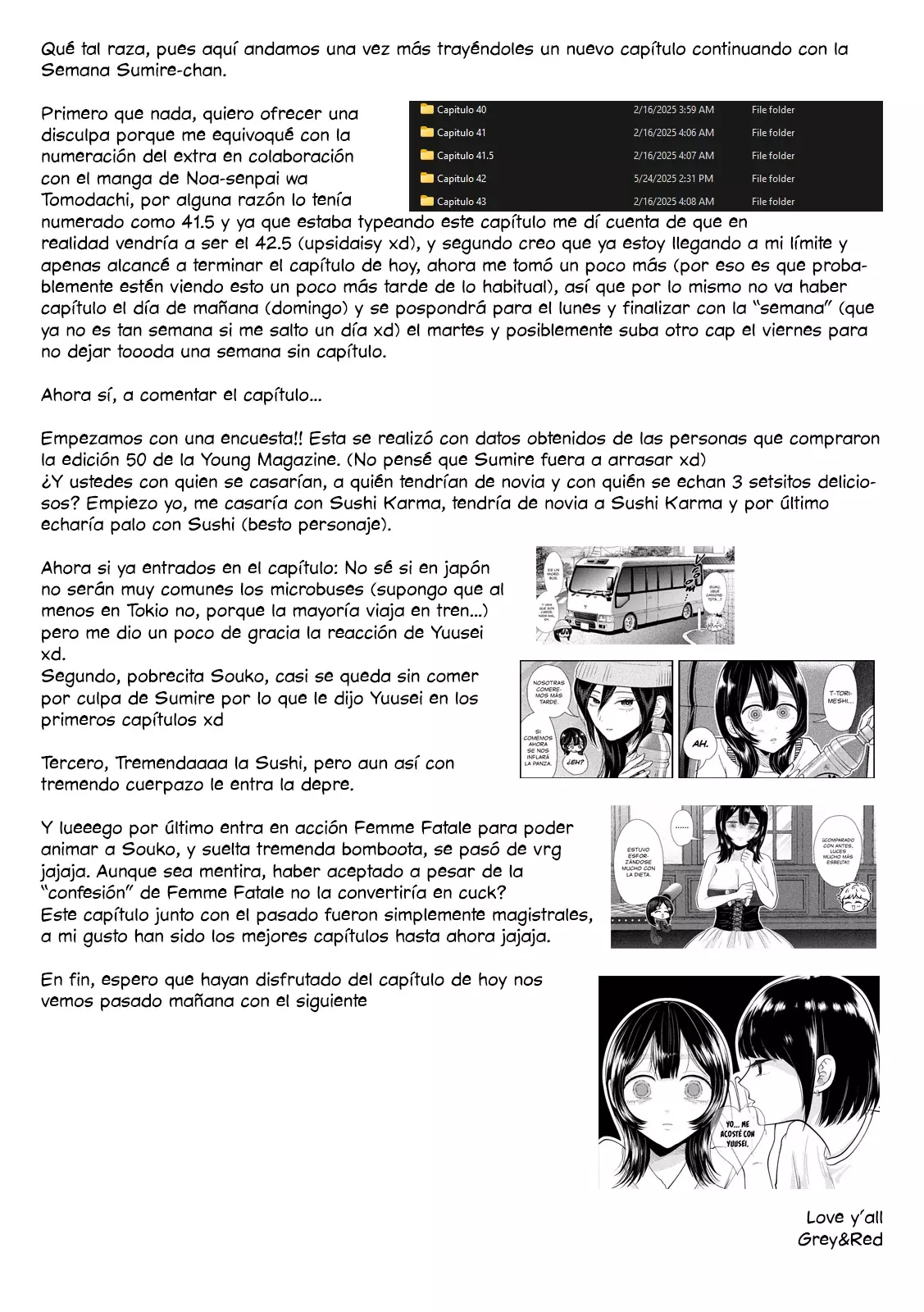 Heisei Haizanhei ⭐ Sumire-chan (Serialización) Capitulo 42: La Mujer que se Deja Llevar página 22