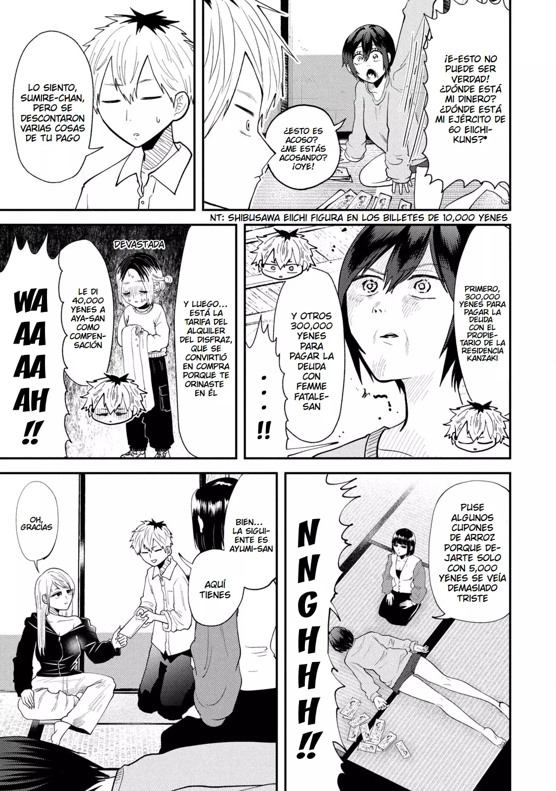 Heisei Haizanhei ⭐ Sumire-chan (Serialización) Capitulo 49: La Mujer Que Cae página 11