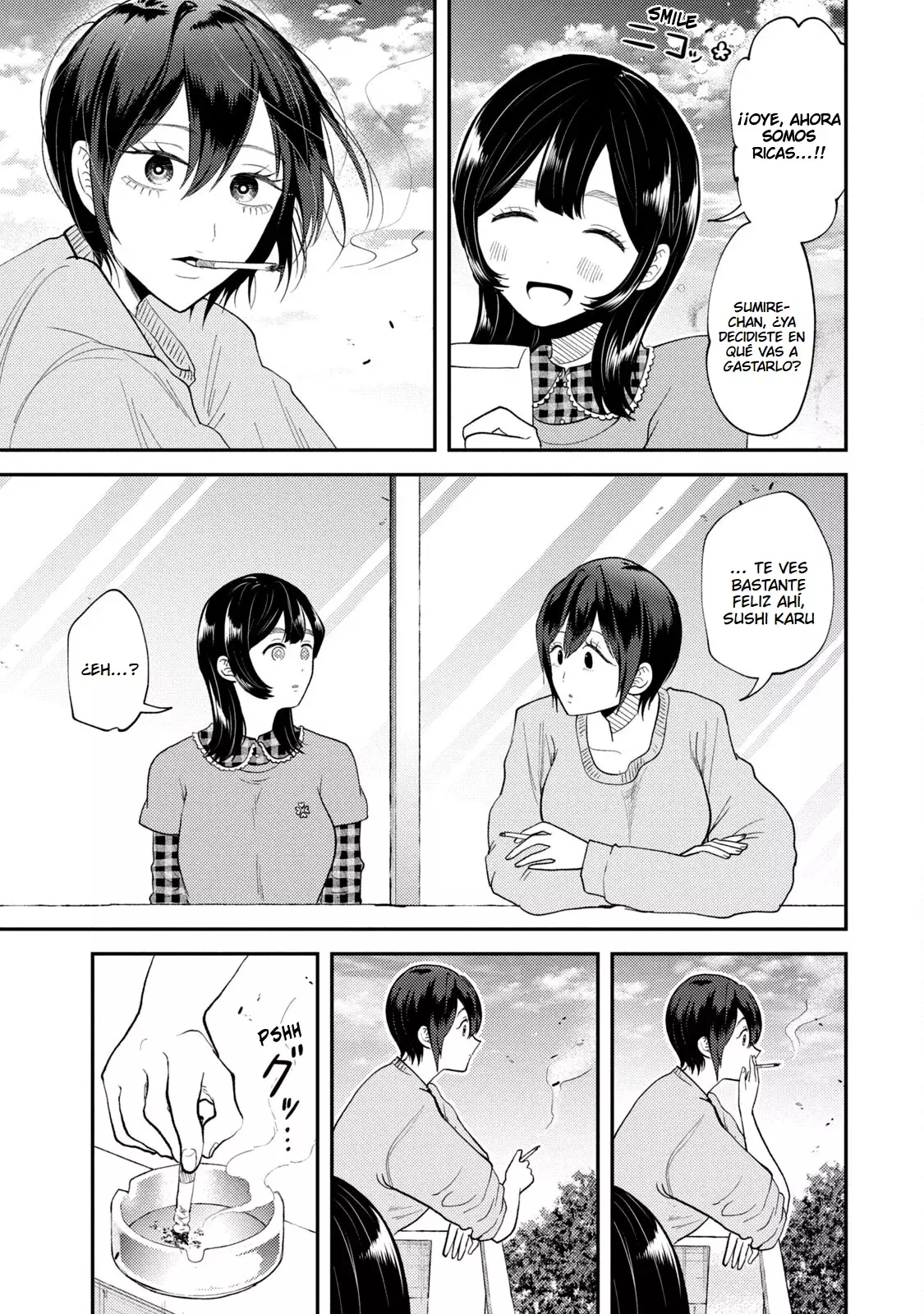 Heisei Haizanhei ⭐ Sumire-chan (Serialización) Capitulo 49: La Mujer Que Cae página 13