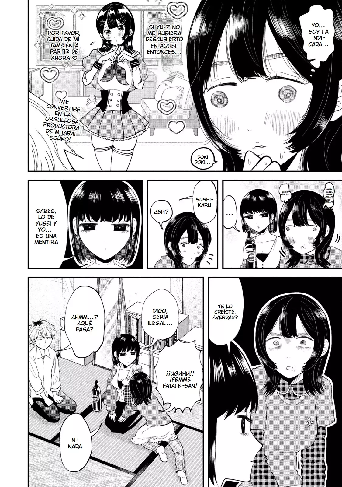 Heisei Haizanhei ⭐ Sumire-chan (Serialización) Capitulo 49: La Mujer Que Cae página 6