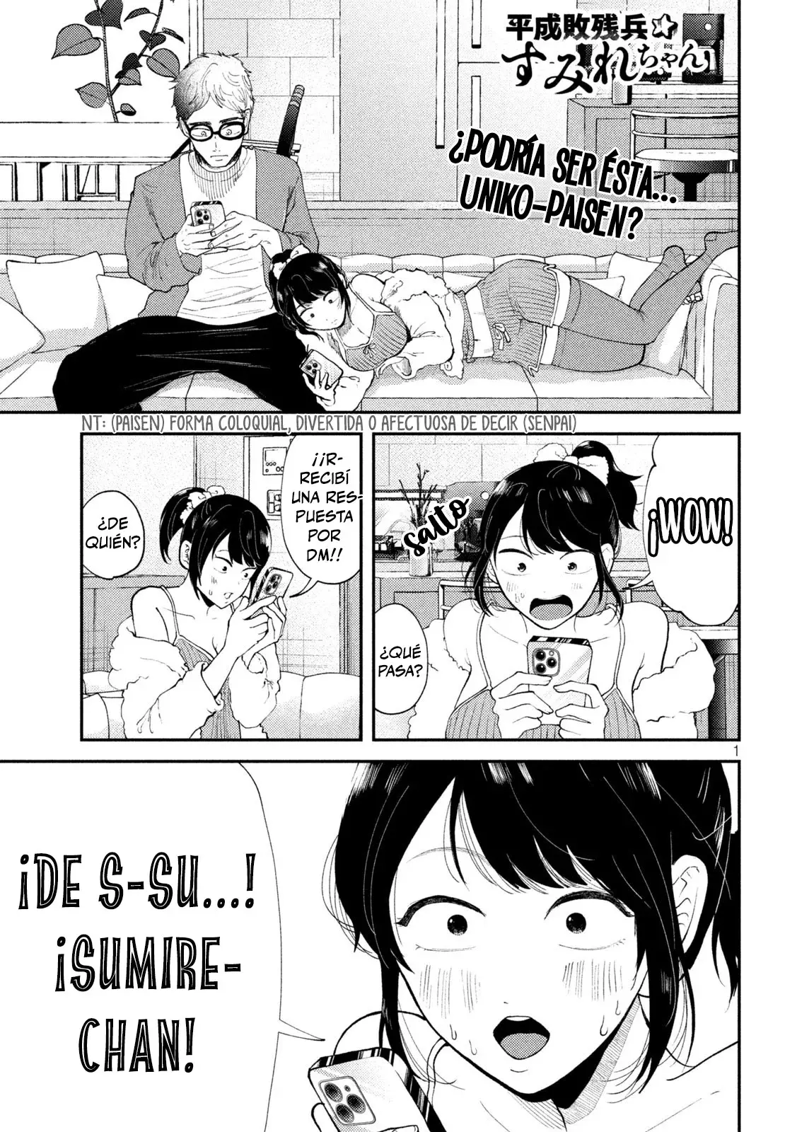 Heisei Haizanhei ⭐ Sumire-chan (Serialización) Capitulo 52: Una Mujer En Demanda página 3