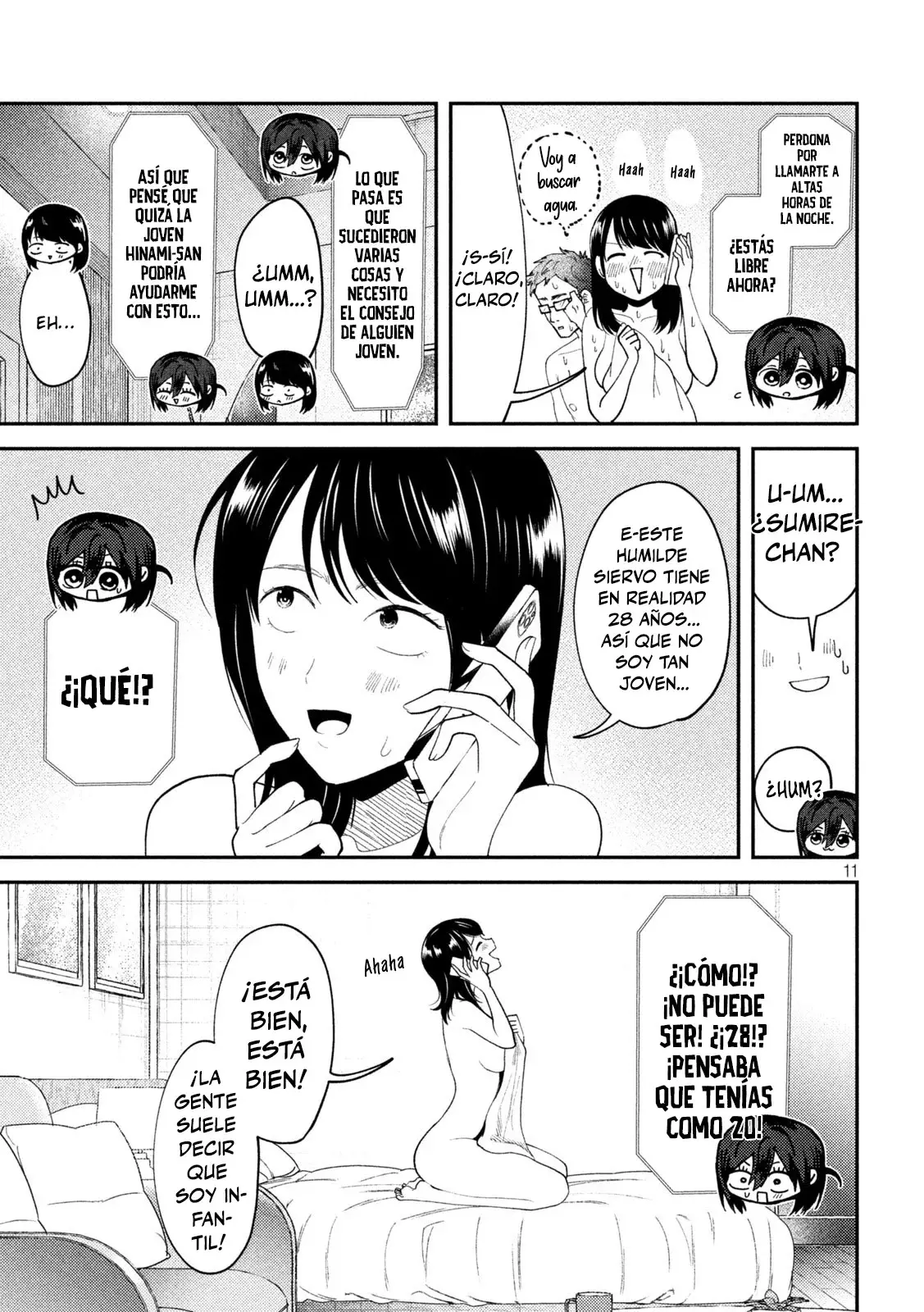 Heisei Haizanhei ⭐ Sumire-chan (Serialización) Capitulo 54: Una Mujer Bajo La Luna página 13