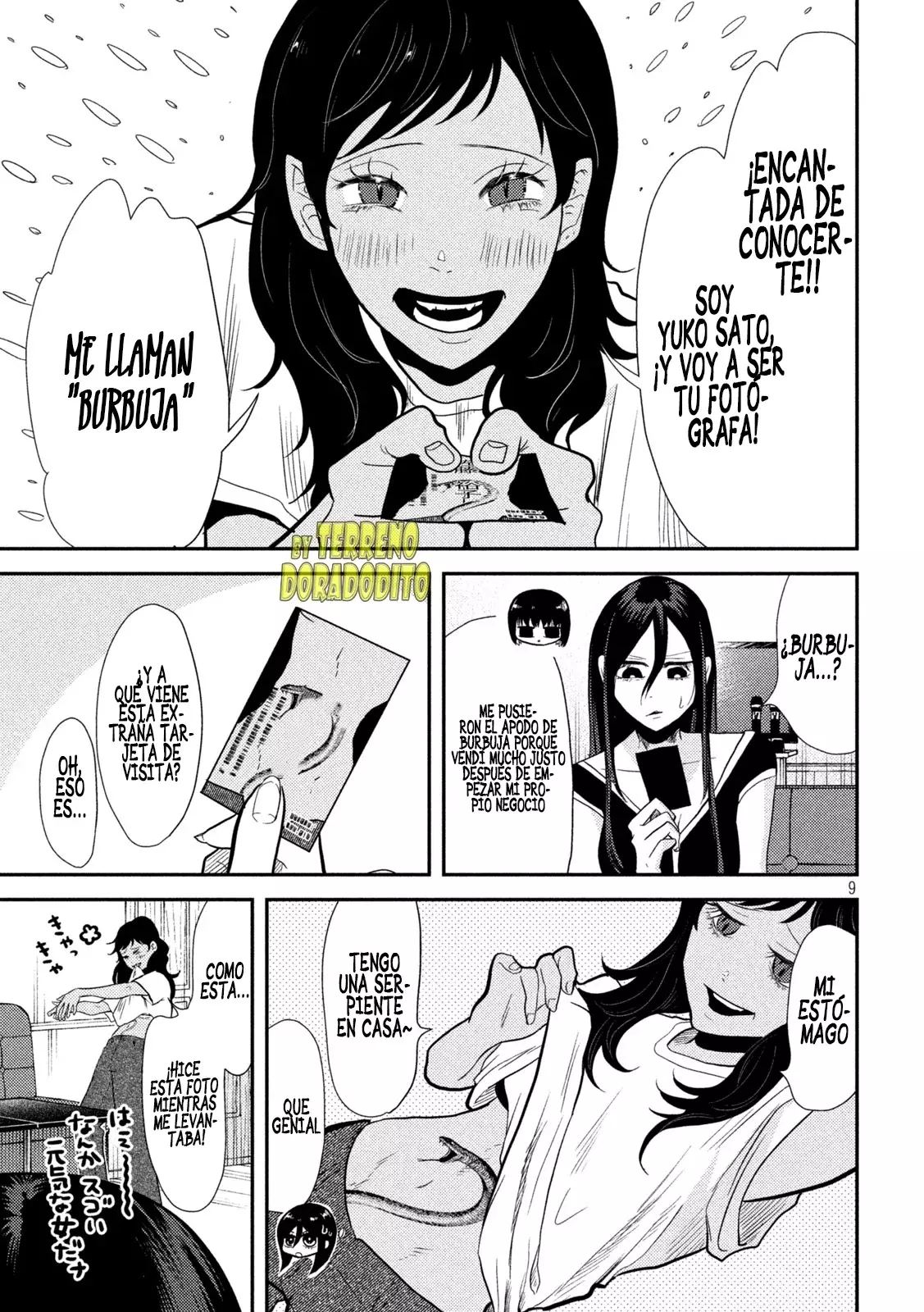Heisei Haizanhei ⭐ Sumire-chan (Serialización) Capitulo 7: La Mujer y la Reunión página 10
