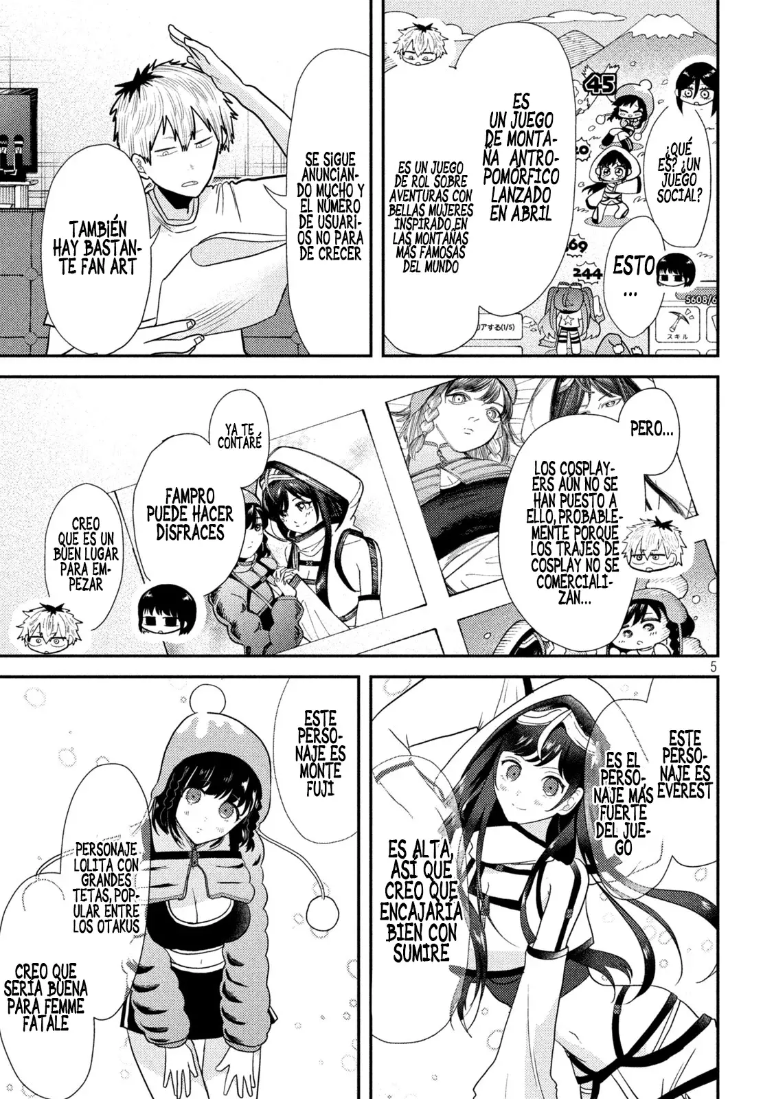 Heisei Haizanhei ⭐ Sumire-chan (Serialización) Capitulo 7: La Mujer y la Reunión página 6