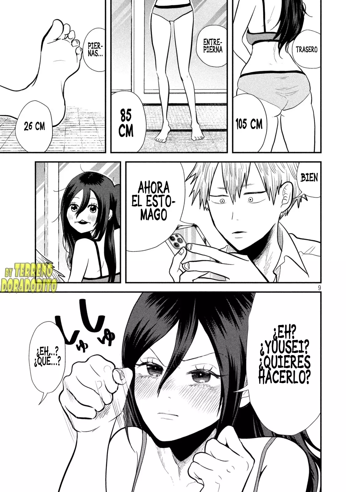 Heisei Haizanhei ⭐ Sumire-chan (Serialización) Capitulo 8: La Mujer que es Medida página 10