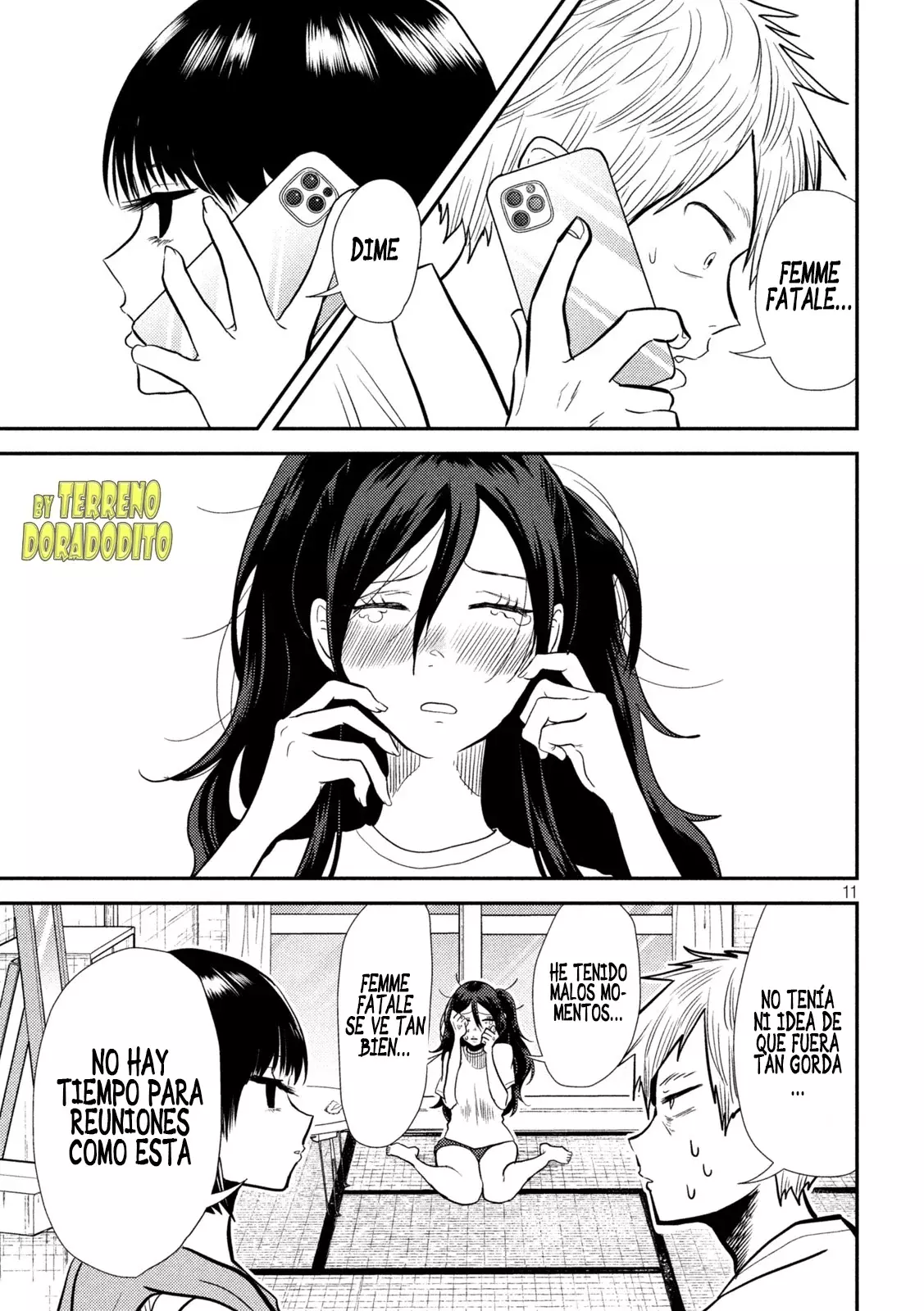 Heisei Haizanhei ⭐ Sumire-chan (Serialización) Capitulo 8: La Mujer que es Medida página 12