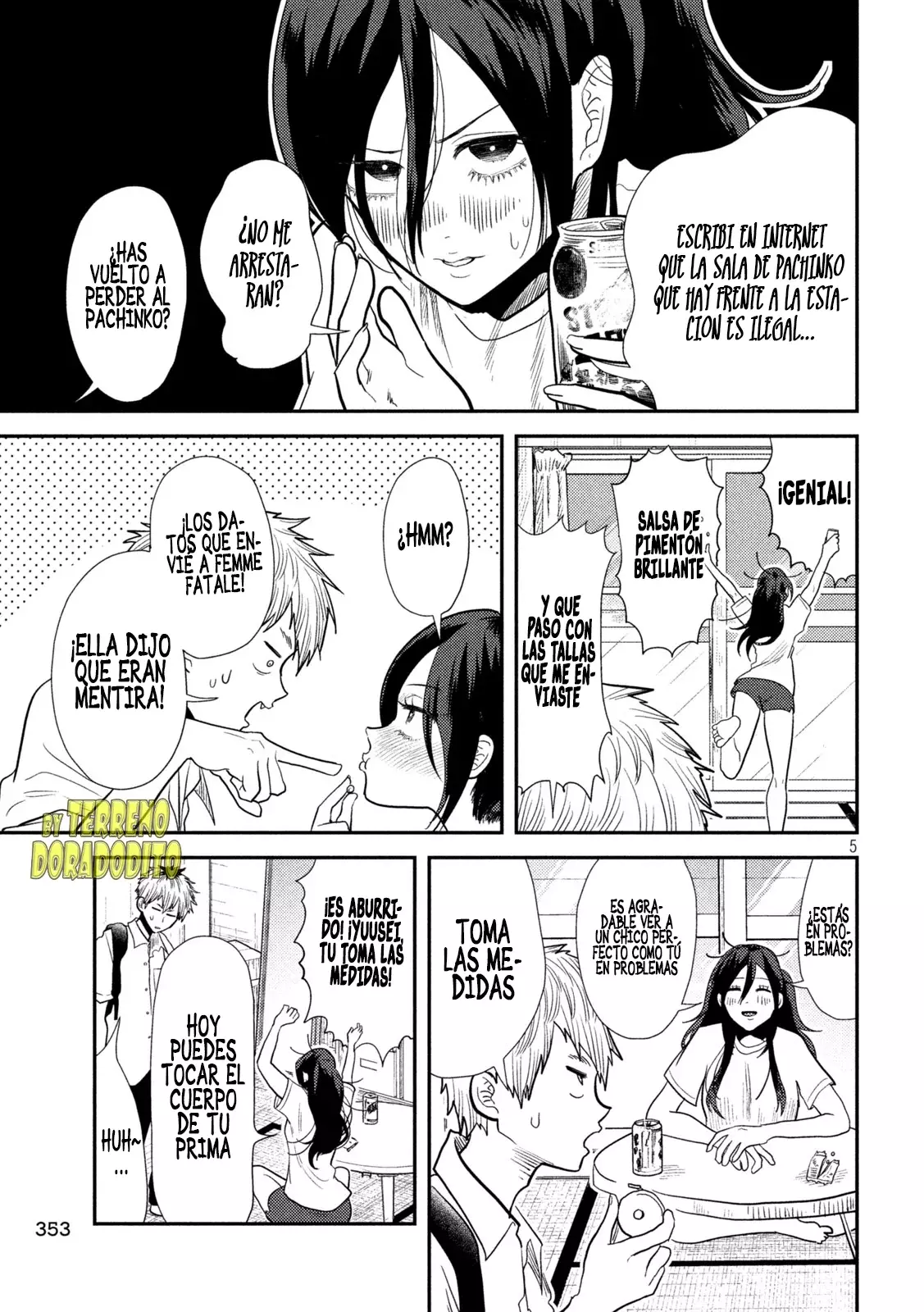 Heisei Haizanhei ⭐ Sumire-chan (Serialización) Capitulo 8: La Mujer que es Medida página 6