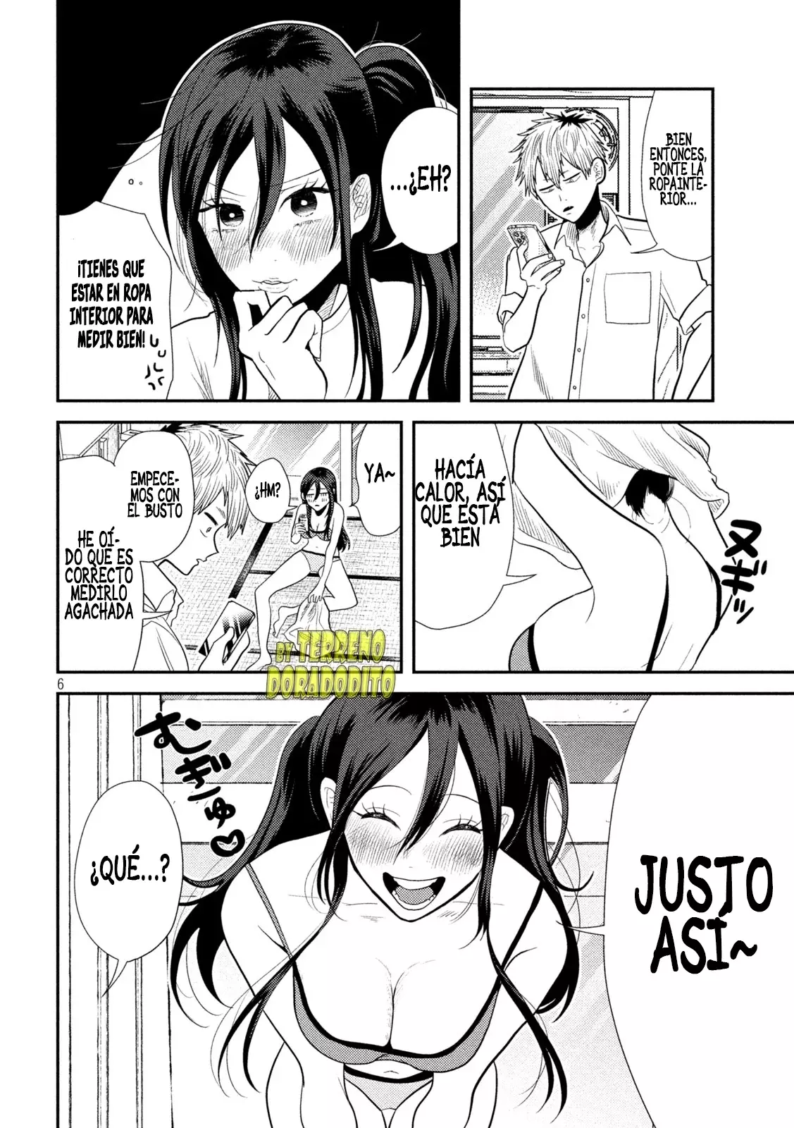 Heisei Haizanhei ⭐ Sumire-chan (Serialización) Capitulo 8: La Mujer que es Medida página 7