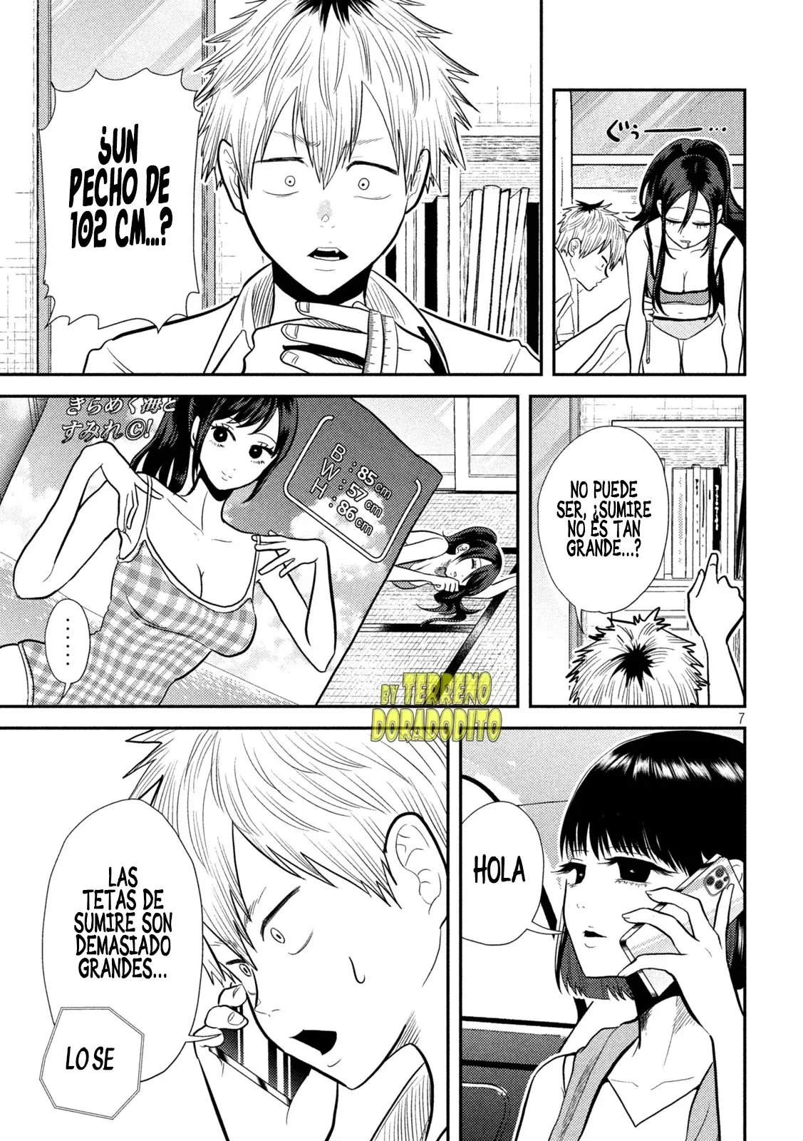 Heisei Haizanhei ⭐ Sumire-chan (Serialización) Capitulo 8: La Mujer que es Medida página 8