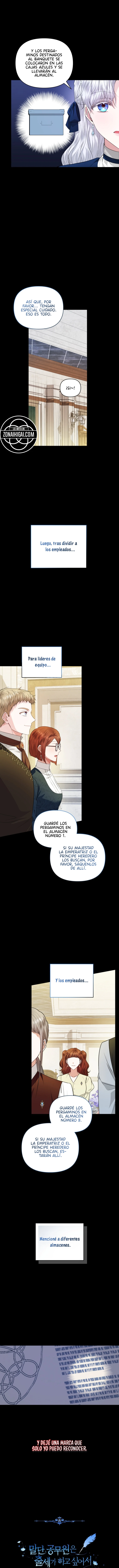 Una funcionaria de bajo rango quiere ascender Capitulo 56 página 4
