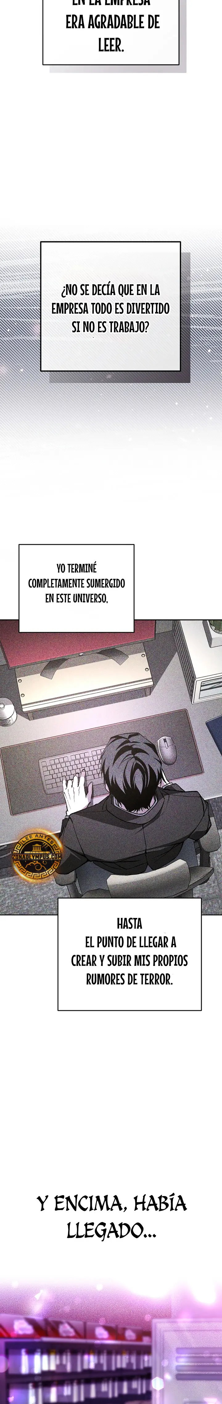 Esclavo Corporativo en una Historia de Fantasmas Capitulo 0.5 página 6