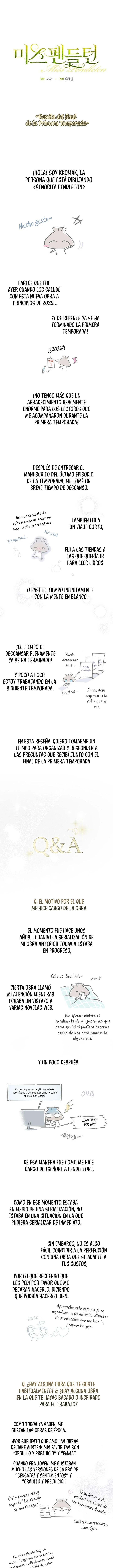 Señorita Pendleton Capitulo 50.1 página 3