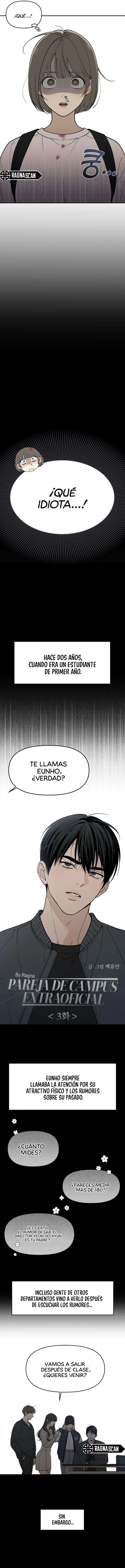 Pareja de campus extraoficial Capitulo 3 página 5