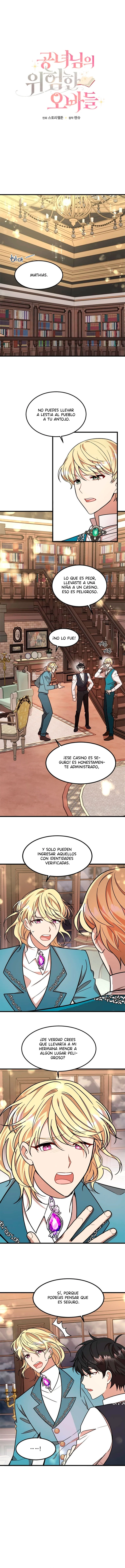 Los hermanos peligrosos de la princesa Capitulo 17 página 3