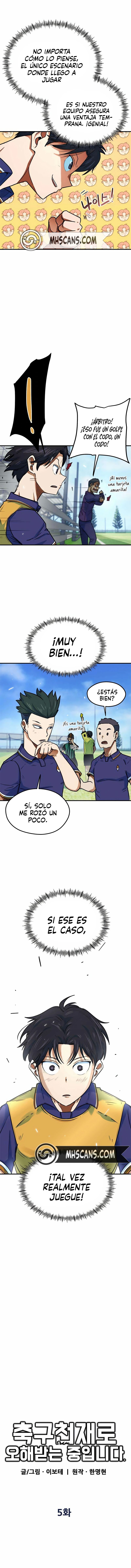 Me Confundieron con un Genio del Futbol Capitulo 5 página 8