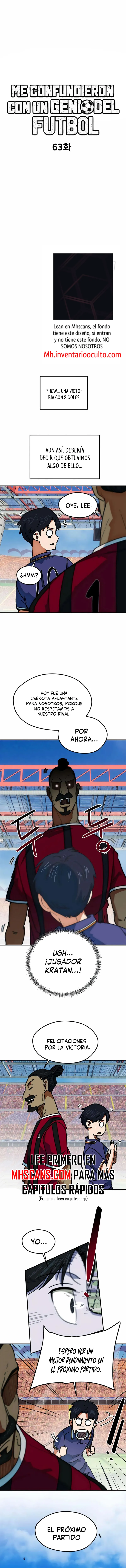 Me Confundieron con un Genio del Futbol Capitulo 63 página 11