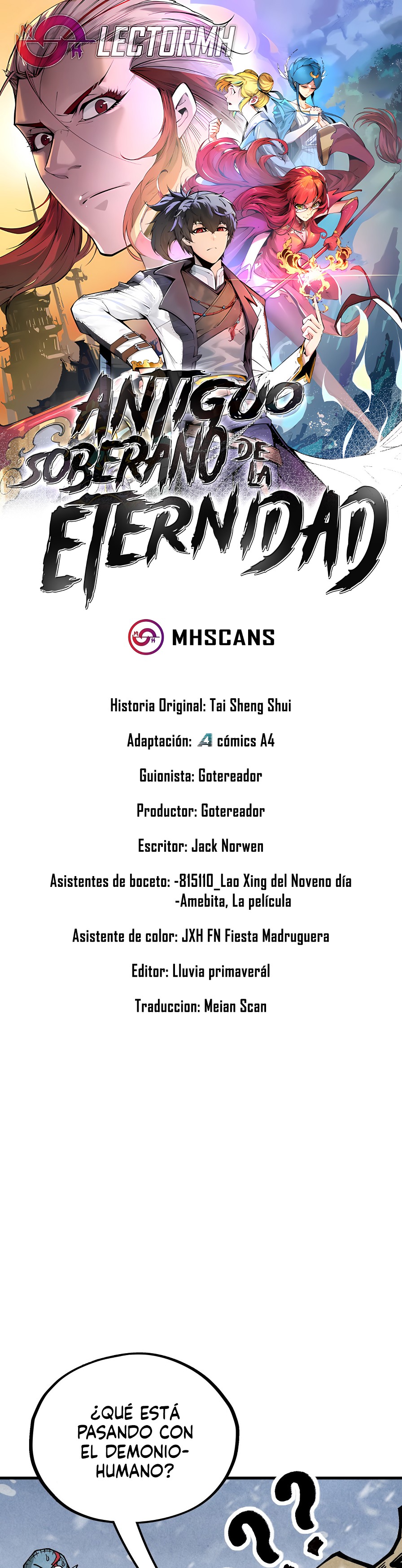 El Antiguo Soberano de la Eternidad Capitulo 335 página 2