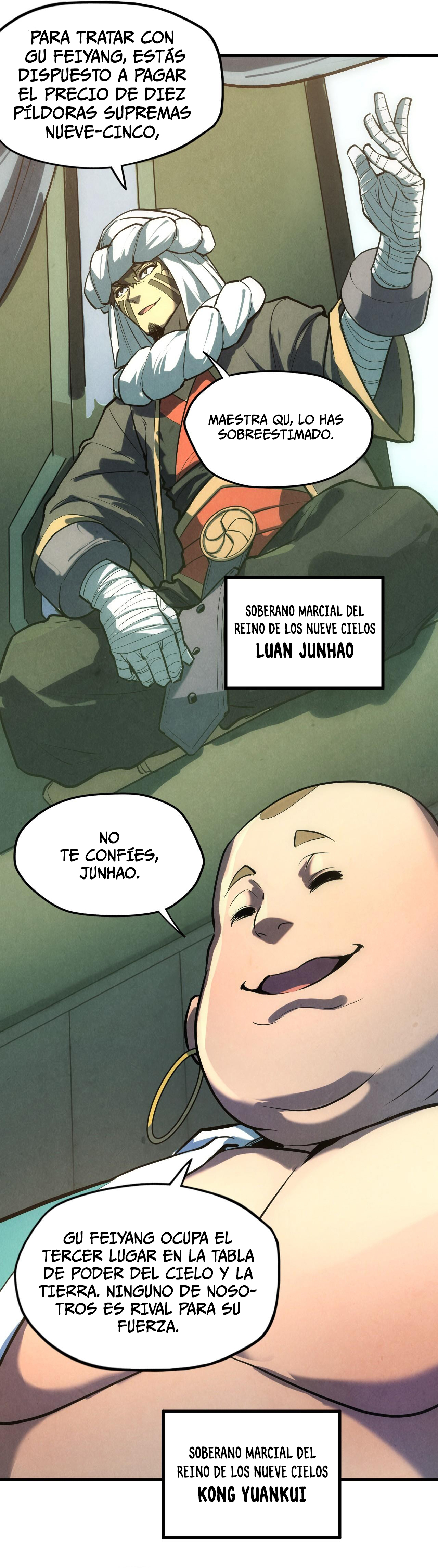 El Antiguo Soberano de la Eternidad Capitulo 47 página 14