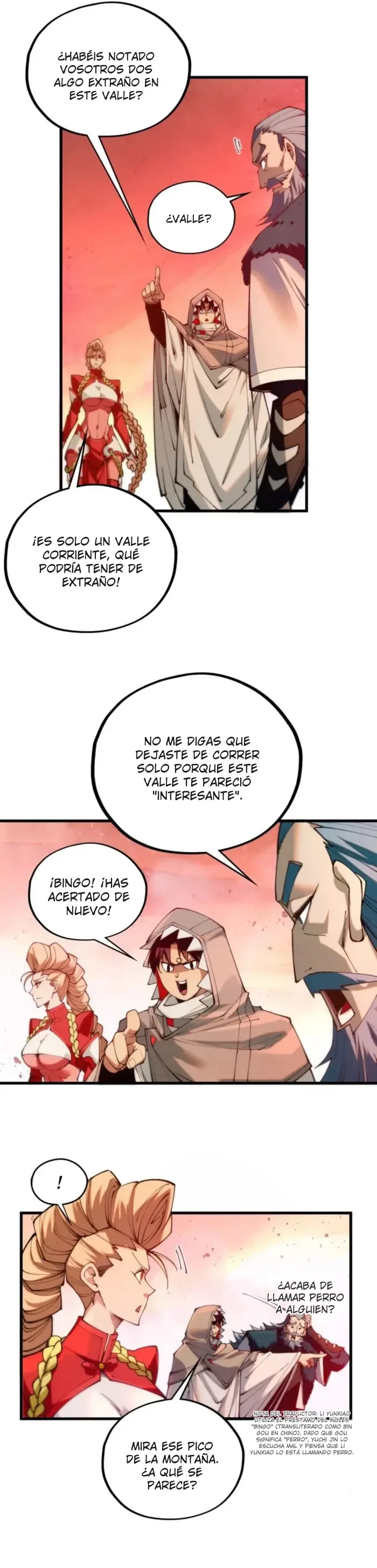El Antiguo Soberano de la Eternidad Capitulo 490 página 29
