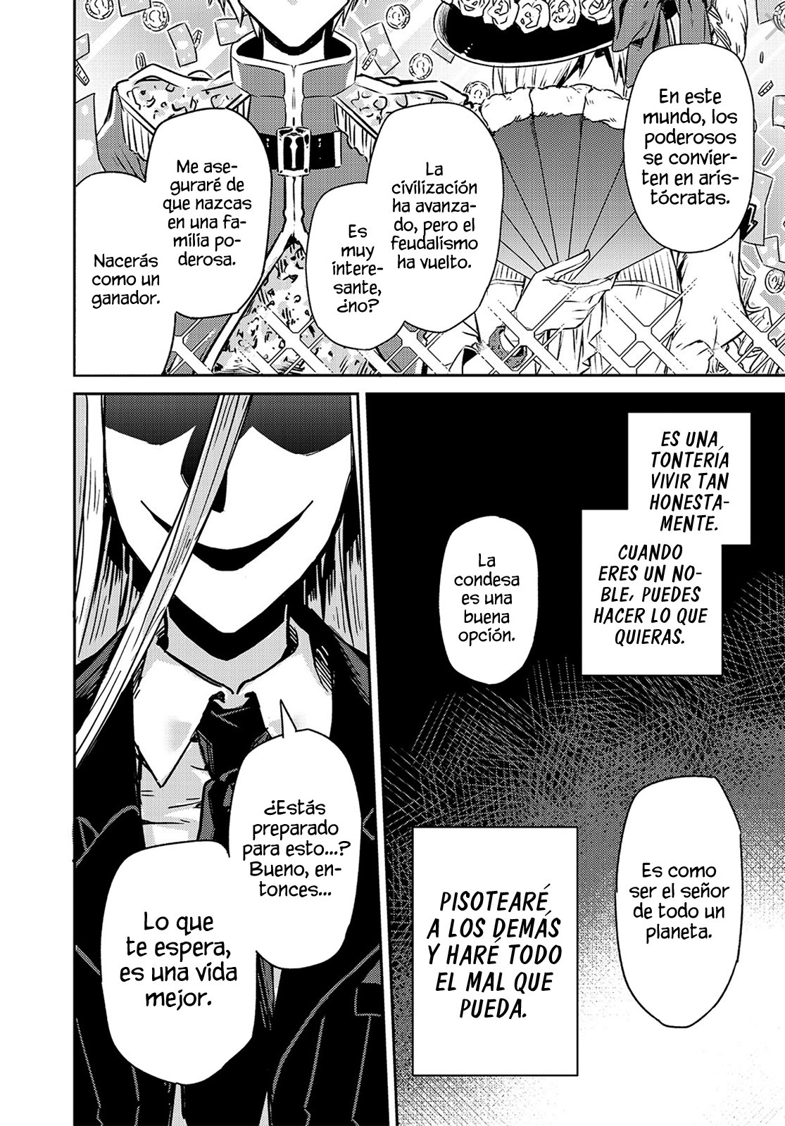 Ore wa Seikan Kokka no Akutoku Ryōshu! Capitulo 1: El guía página 20