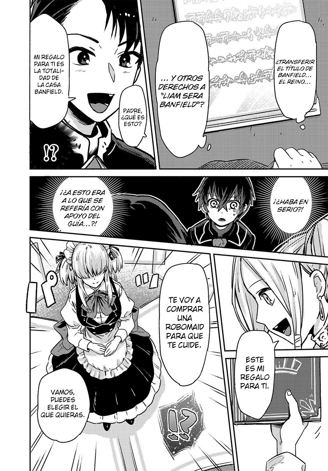 Ore wa Seikan Kokka no Akutoku Ryōshu! Capitulo 1: El guía página 37
