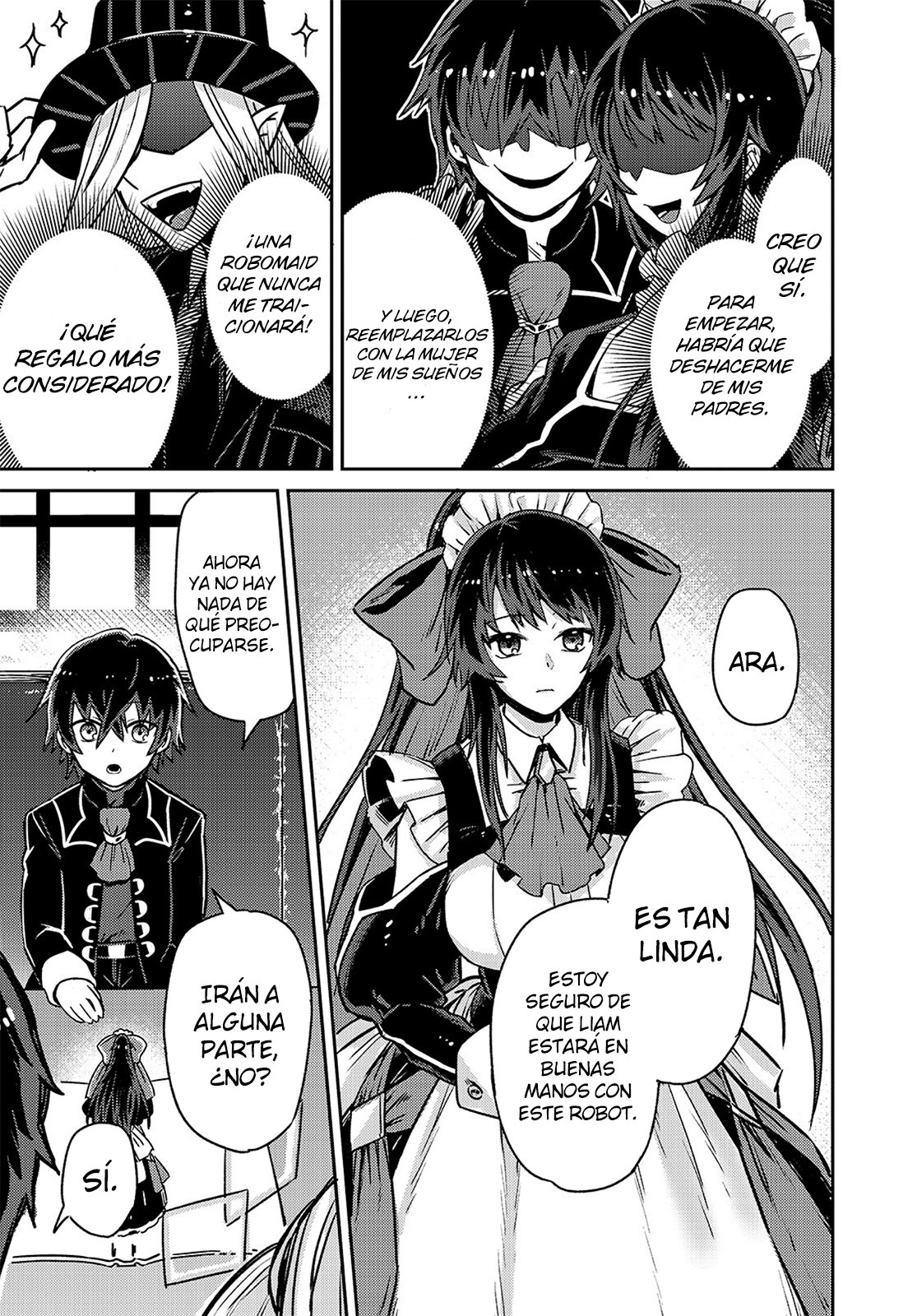 Ore wa Seikan Kokka no Akutoku Ryōshu! Capitulo 1: El guía página 40