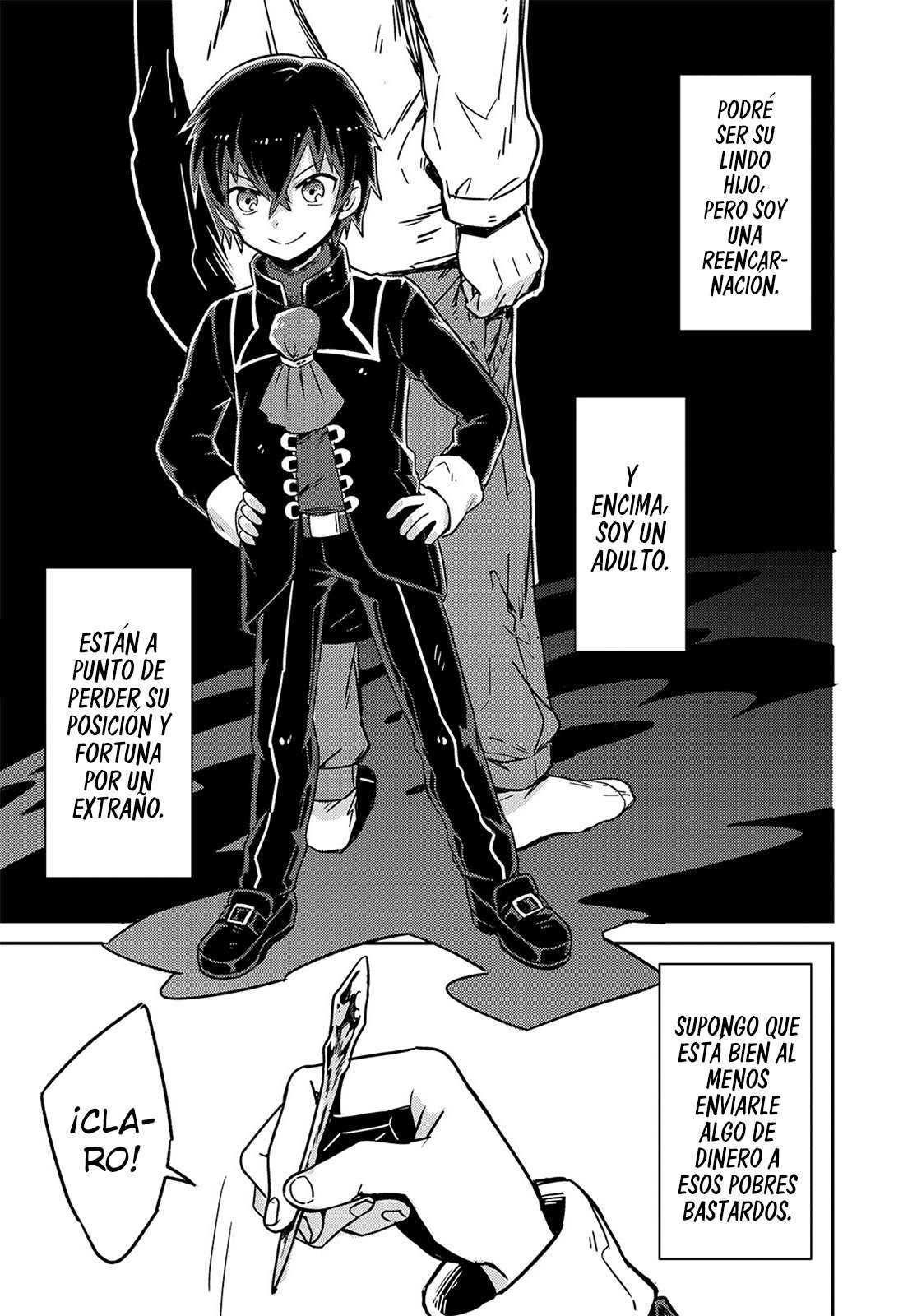 Ore wa Seikan Kokka no Akutoku Ryōshu! Capitulo 1: El guía página 42