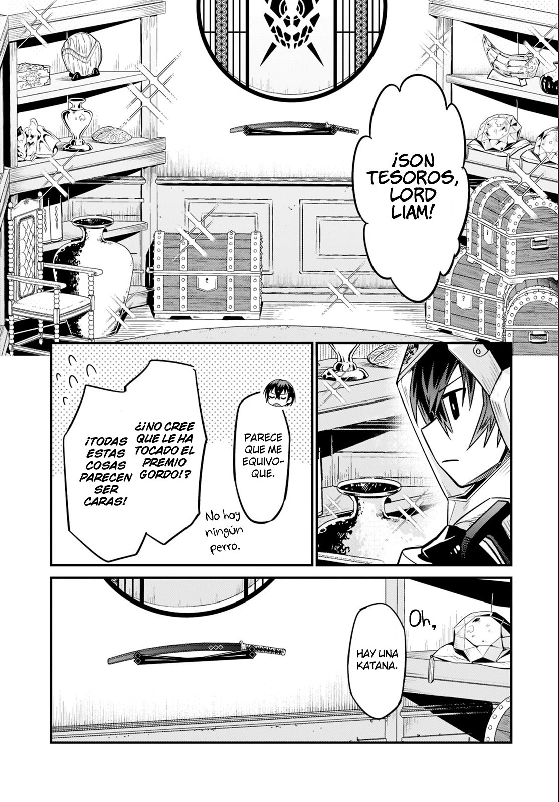 Ore wa Seikan Kokka no Akutoku Ryōshu! Capitulo 10: Búsqueda del Tesoro página 35