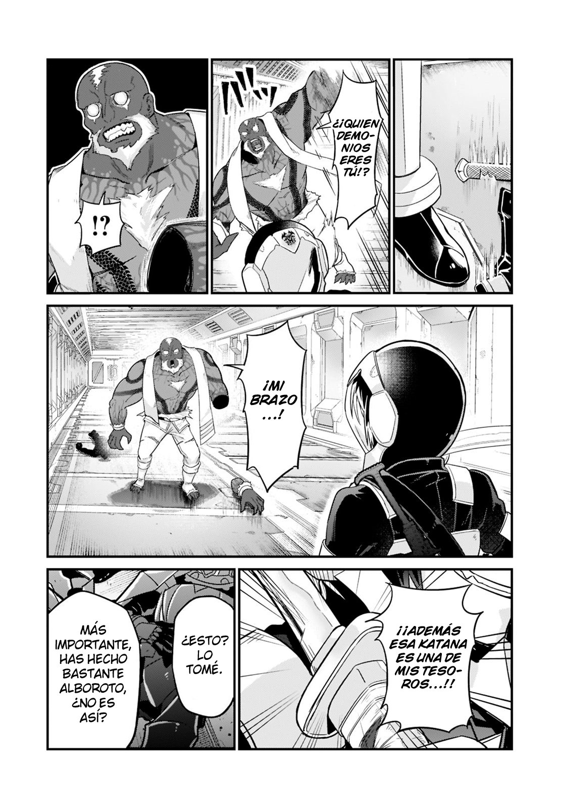 Ore wa Seikan Kokka no Akutoku Ryōshu! Capitulo 11: Supresión página 8