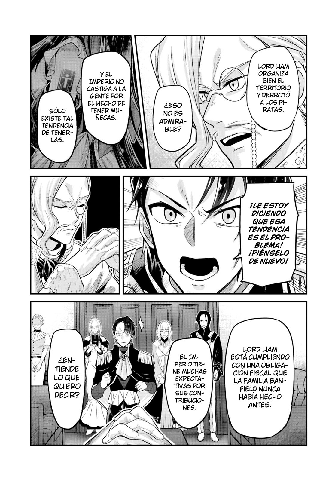 Ore wa Seikan Kokka no Akutoku Ryōshu! Capitulo 12: Muñeca página 17