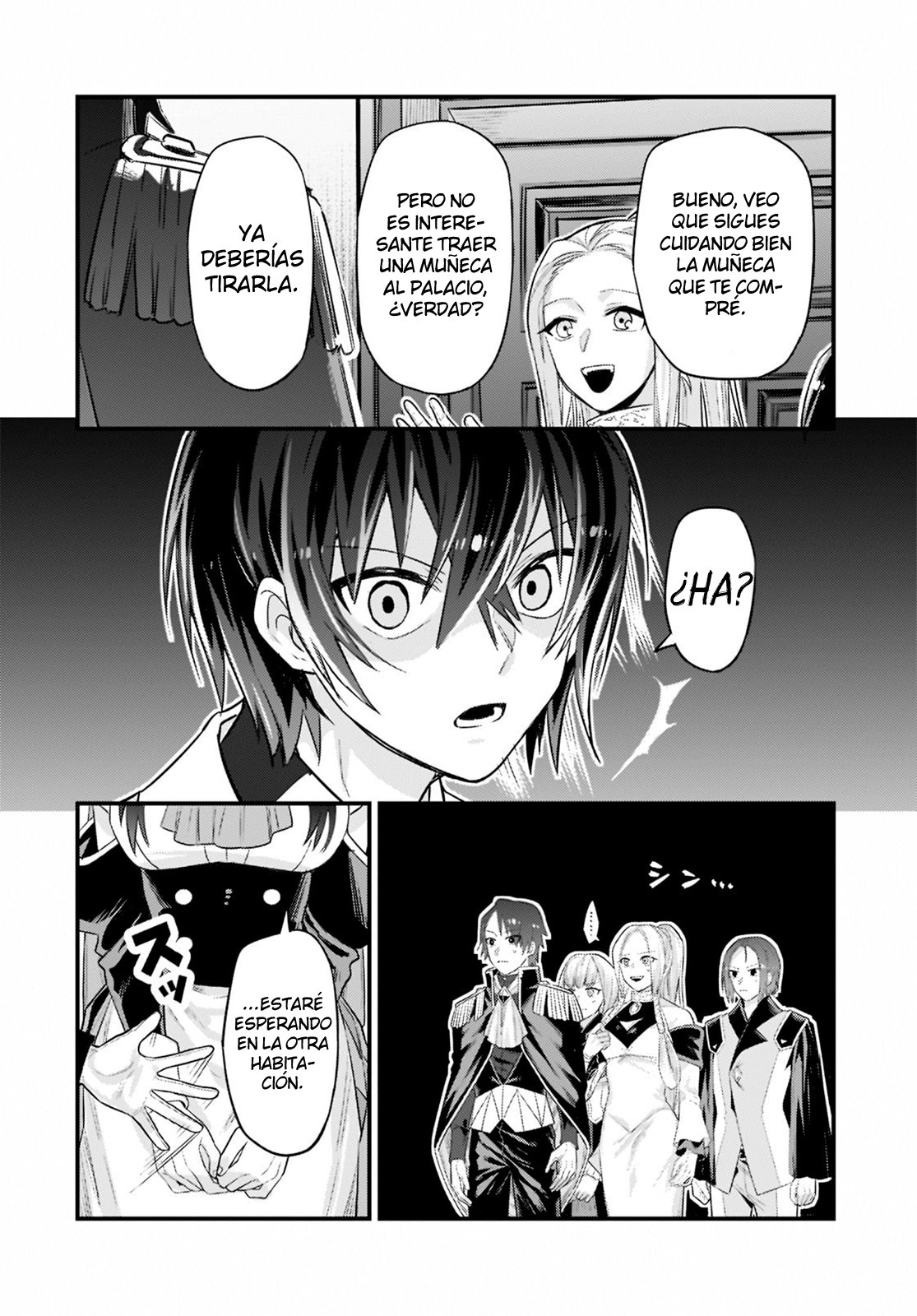Ore wa Seikan Kokka no Akutoku Ryōshu! Capitulo 12: Muñeca página 6