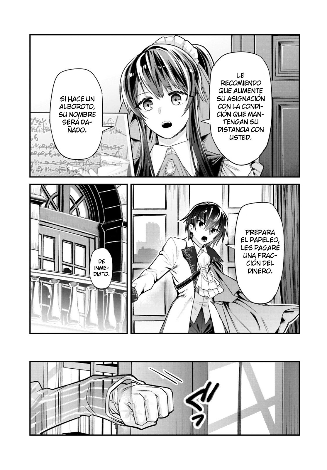 Ore wa Seikan Kokka no Akutoku Ryōshu! Capitulo 12: Muñeca página 9